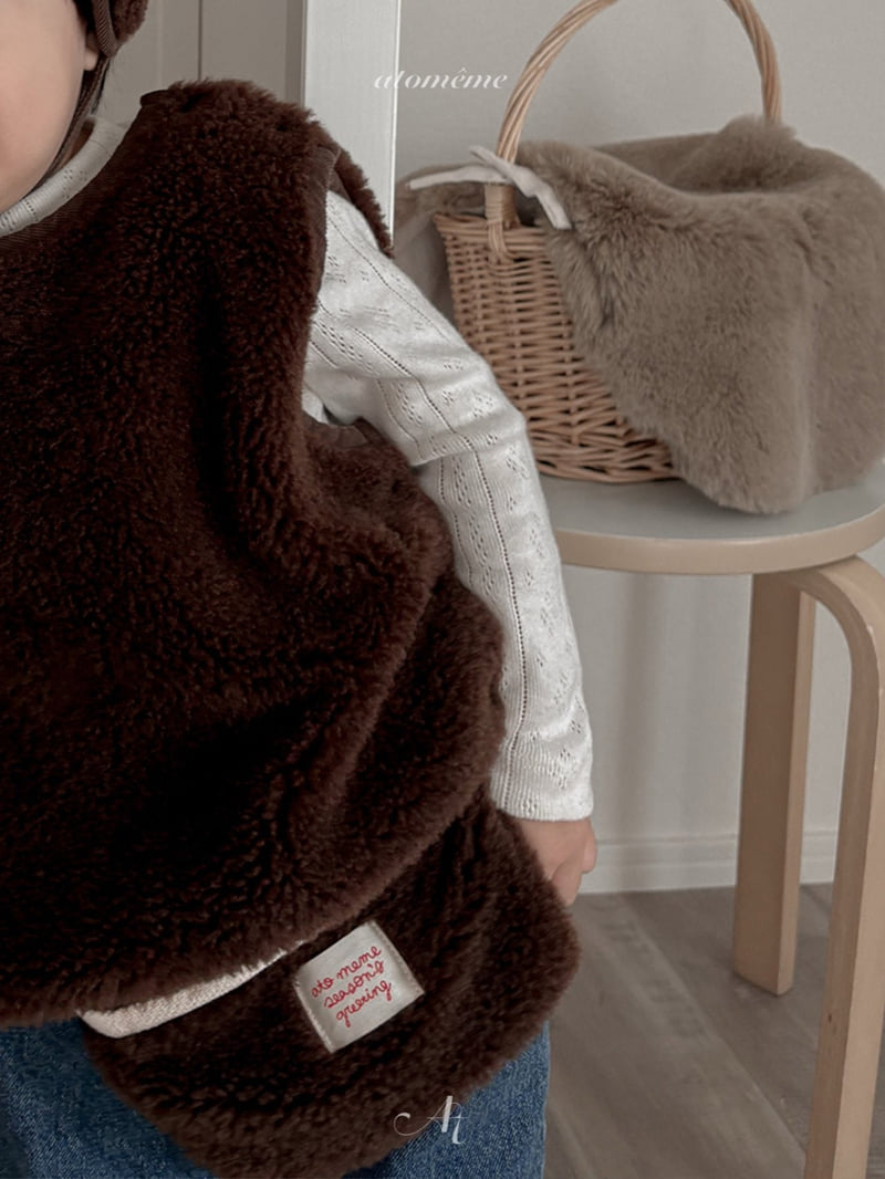 Atomeme - Korean Baby Fashion - #babyoninstagram - Teddy Bag - 10