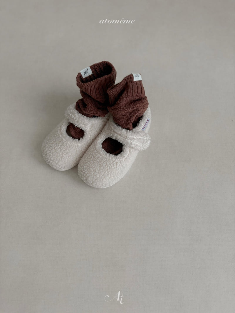 Atomeme - Korean Baby Fashion - #babyoninstagram - Pom Pom Socks - 8