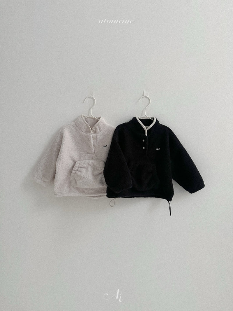 Atomeme - Korean Baby Fashion - #babyoninstagram - Mongle Heavy Fleece Top