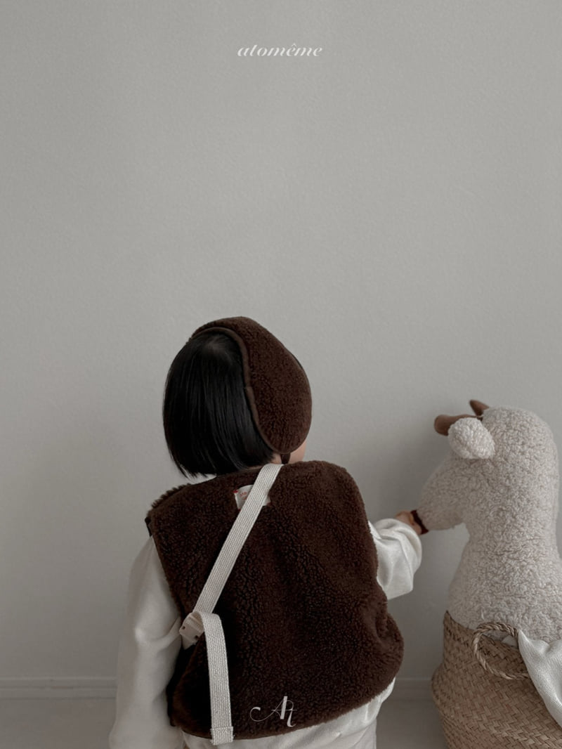 Atomeme - Korean Baby Fashion - #babyoutfit - Teddy Bag - 12