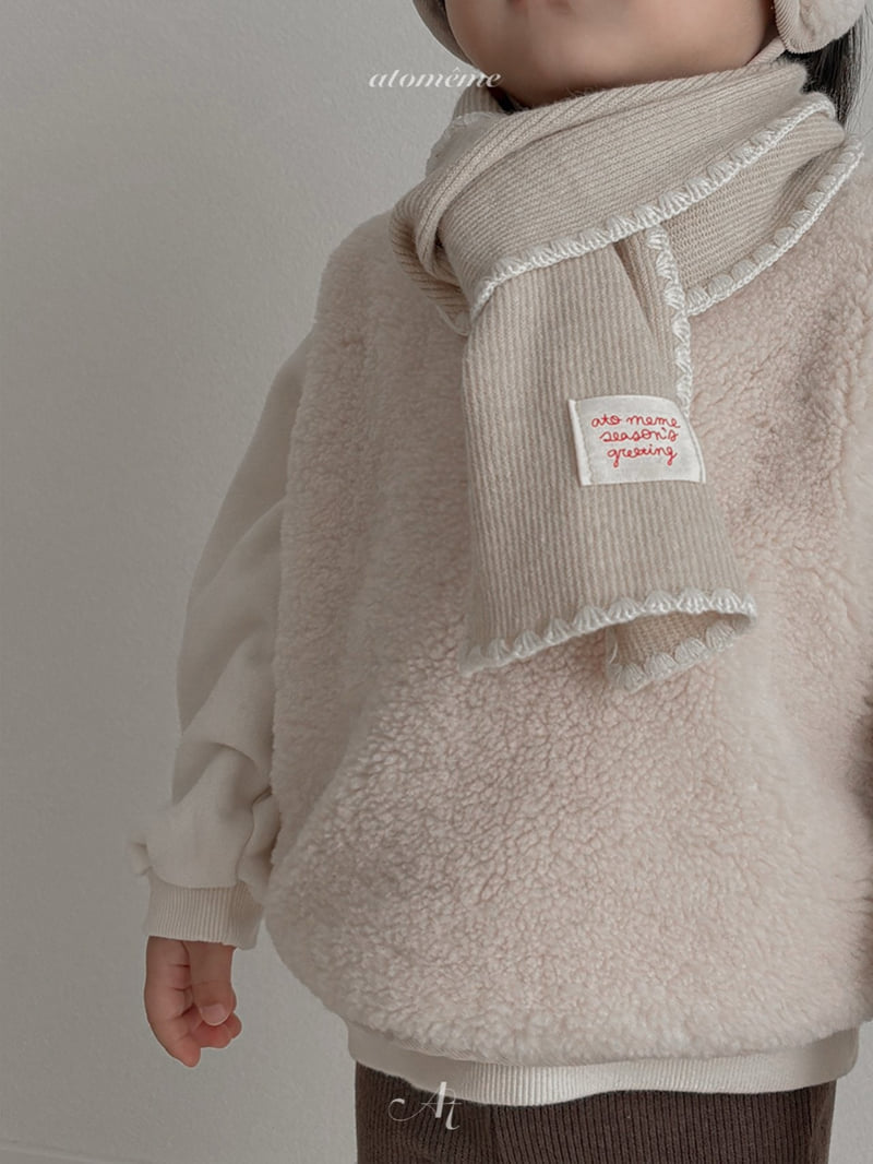 Atomeme - Korean Baby Fashion - #babyoutfit - Noel Muffler - 11