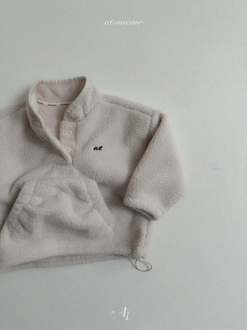 Atomeme - Korean Baby Fashion - #babyoutfit - Mongle Heavy Fleece Top - 4