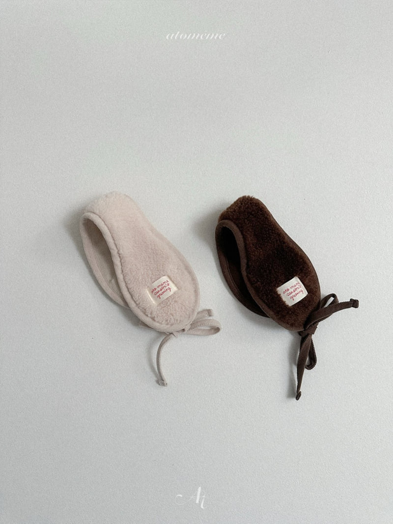 Atomeme - Korean Baby Fashion - #onlinebabyshop - Teddy Earflap - 2