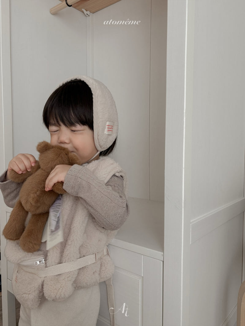 Atomeme - Korean Baby Fashion - #smilingbaby - Teddy Vest - 7