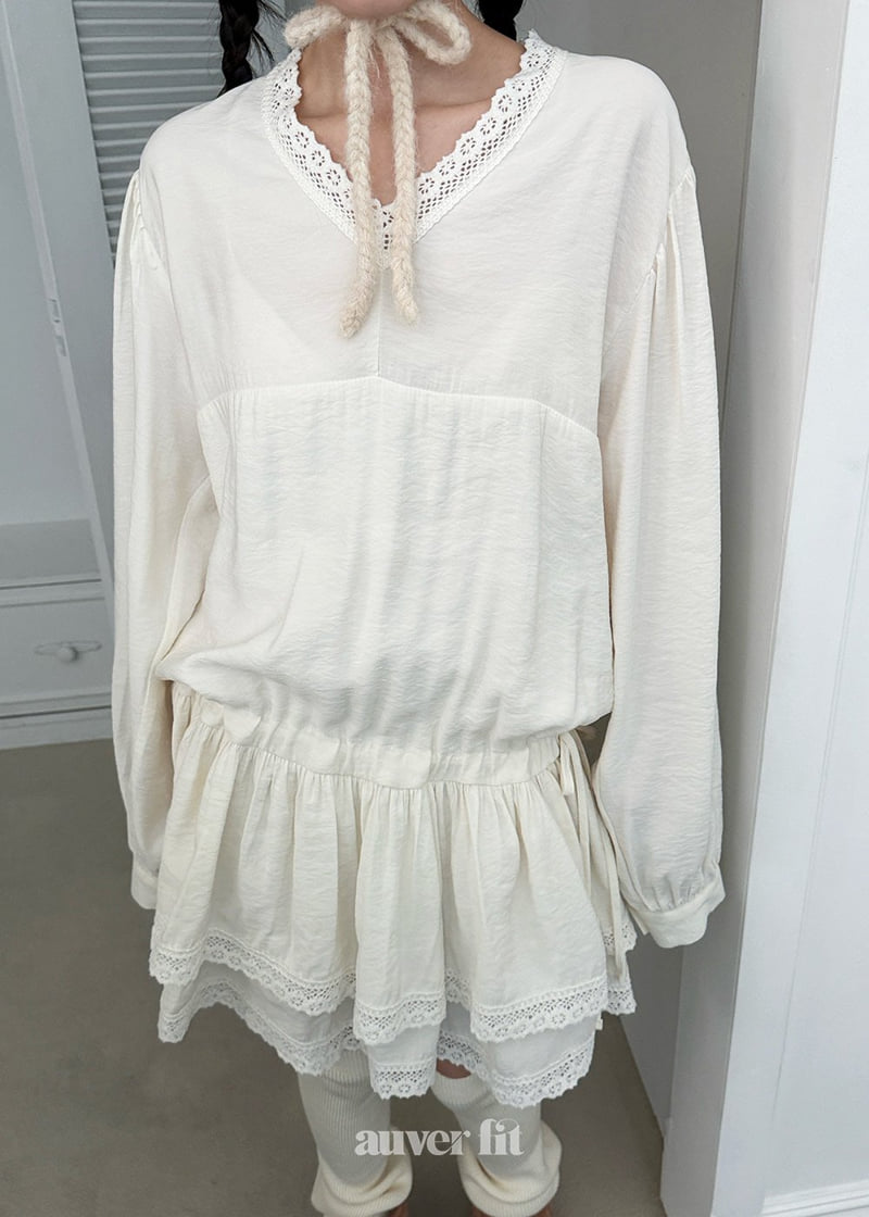 Auver_Fit - Korean Women Fashion - #momslook - Cube Tiered One-piece - 6