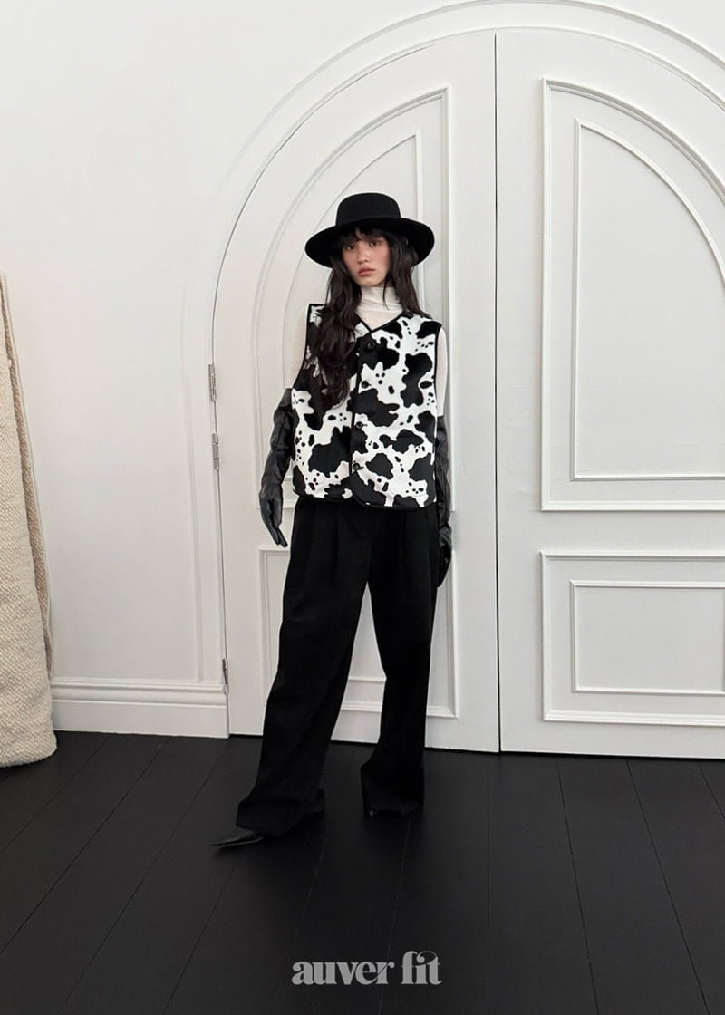 Auver_Fit - Korean Women Fashion - #momslook - Cowboy Reversible Vest