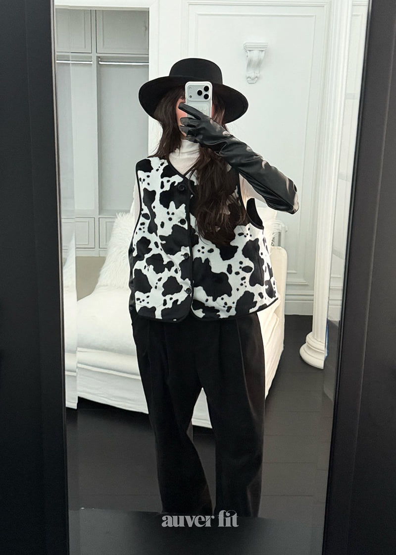 Auver_Fit - Korean Women Fashion - #momslook - Cowboy Reversible Vest - 7