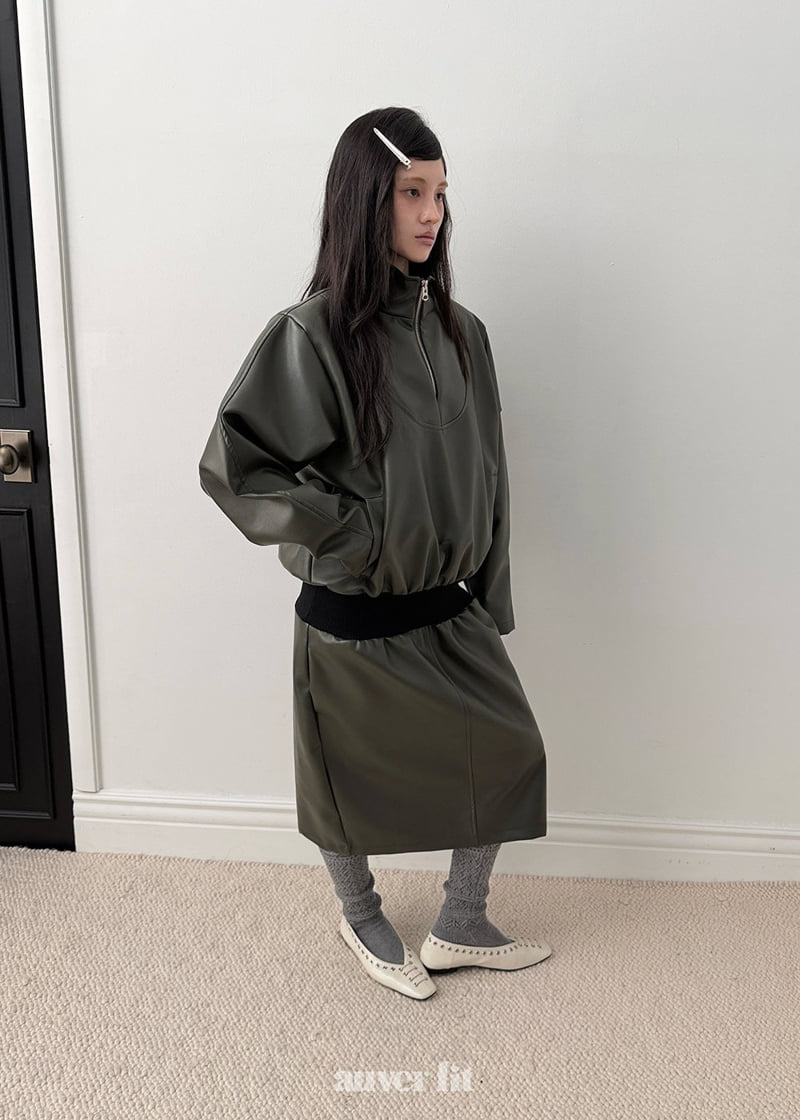 Auver_Fit - Korean Women Fashion - #momslook - Leather Belted Jumpsuit One-piece - 3