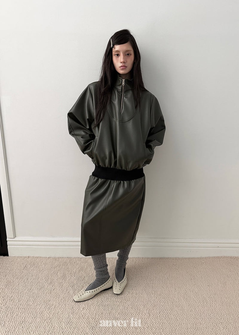 Auver_Fit - Korean Women Fashion - #momslook - Leather Belted Jumpsuit One-piece - 5