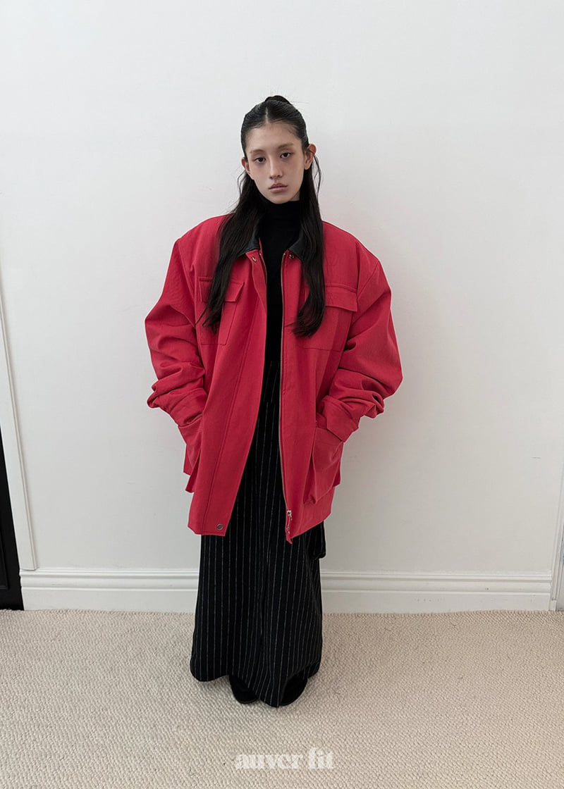 Auver_Fit - Korean Women Fashion - #momslook - Twill Lamb Jumper - 9