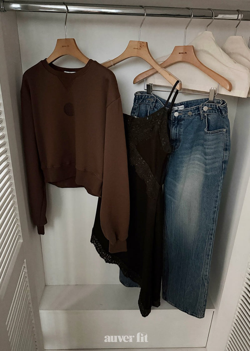Auver_Fit - Korean Women Fashion - #womensfashion - Circle Sweatshirt - 4