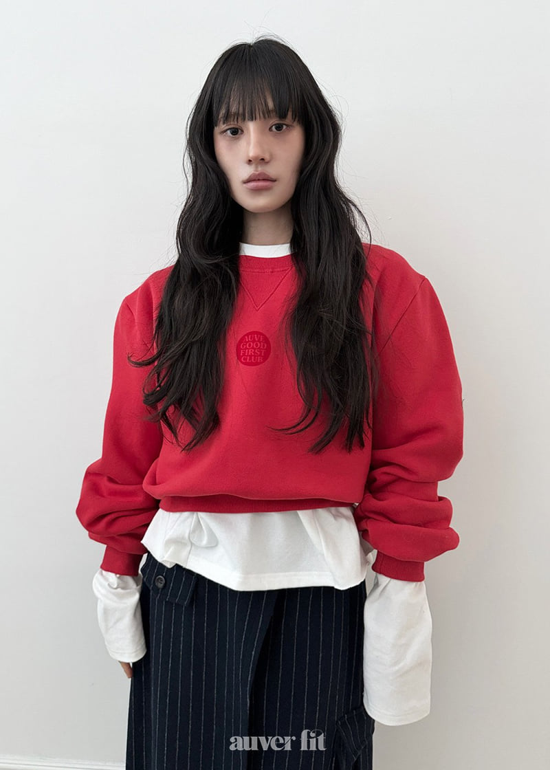Auver_Fit - Korean Women Fashion - #momslook - Circle Sweatshirt - 5