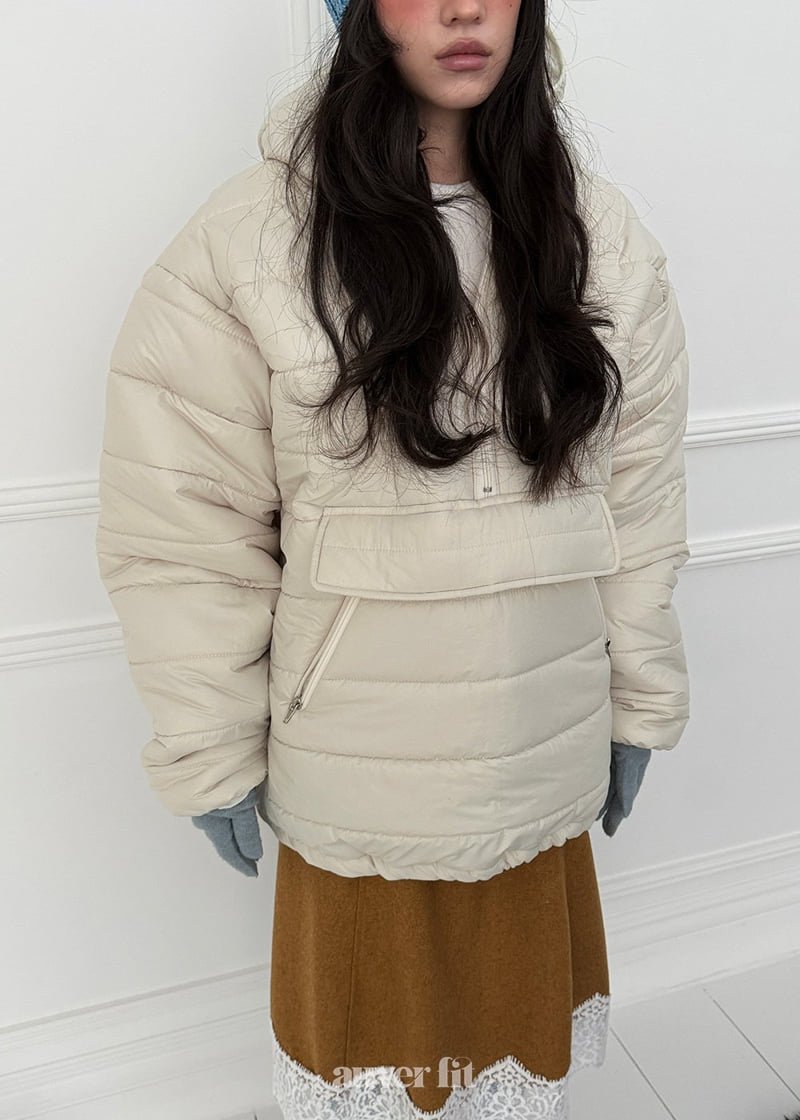Auver_Fit - Korean Women Fashion - #momslook - Pullover Anorak Jumper - 10