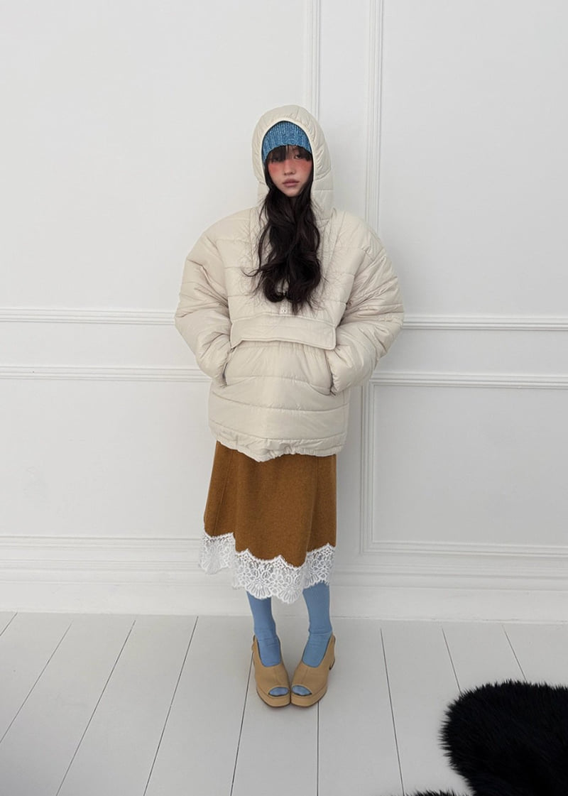 Auver_Fit - Korean Women Fashion - #momslook - Pullover Anorak Jumper - 8