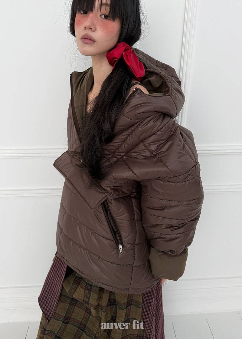 Auver_Fit - Korean Women Fashion - #shopsmall - Pullover Anorak Jumper