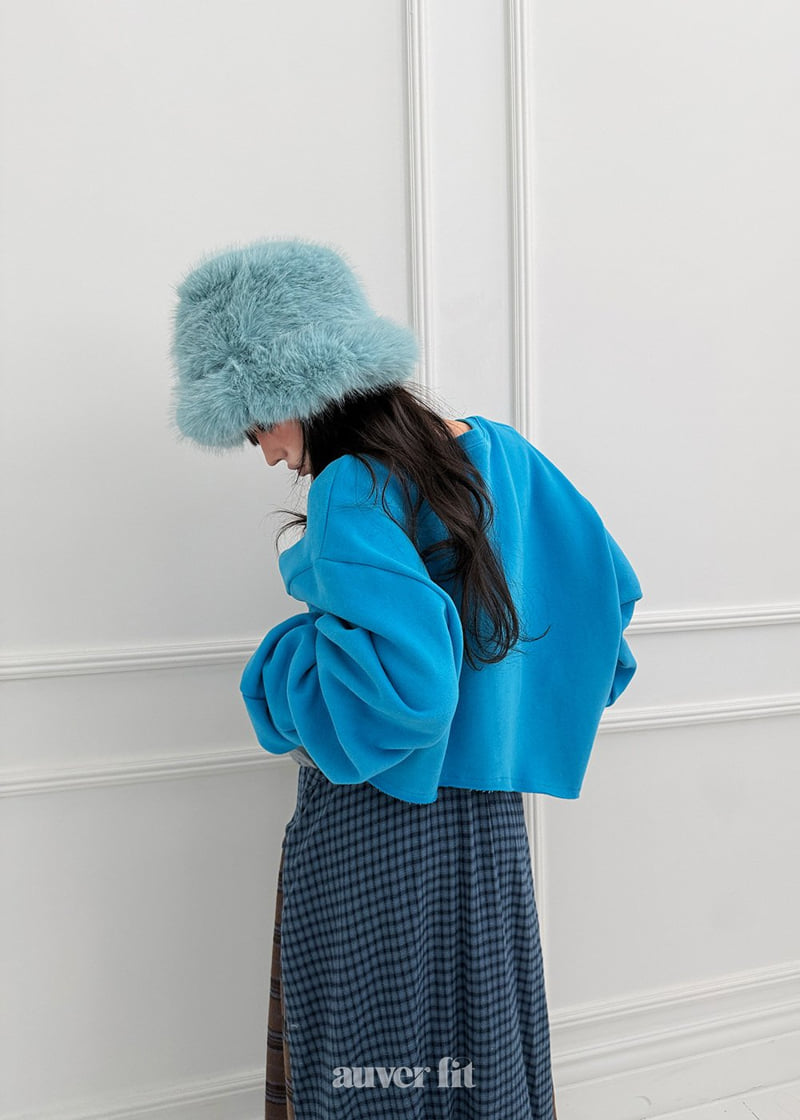 Auver_Fit - Korean Women Fashion - #thelittlethings - Wave Crop Sweatshirt - 5