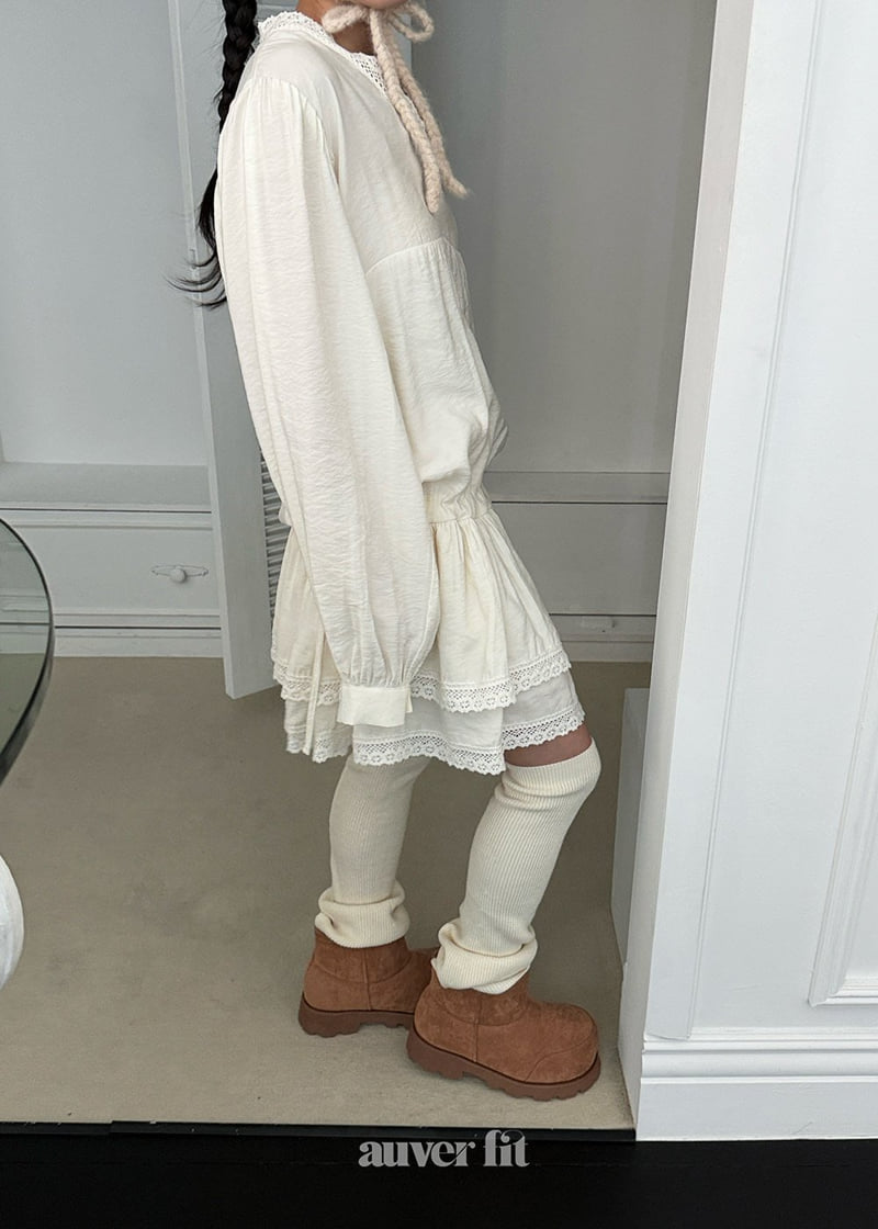 Auver_Fit - Korean Women Fashion - #womensfashion - Cube Tiered One-piece - 7