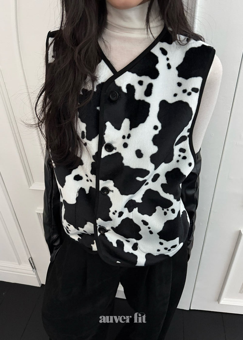 Auver_Fit - Korean Women Fashion - #womensfashion - Cowboy Reversible Vest - 2