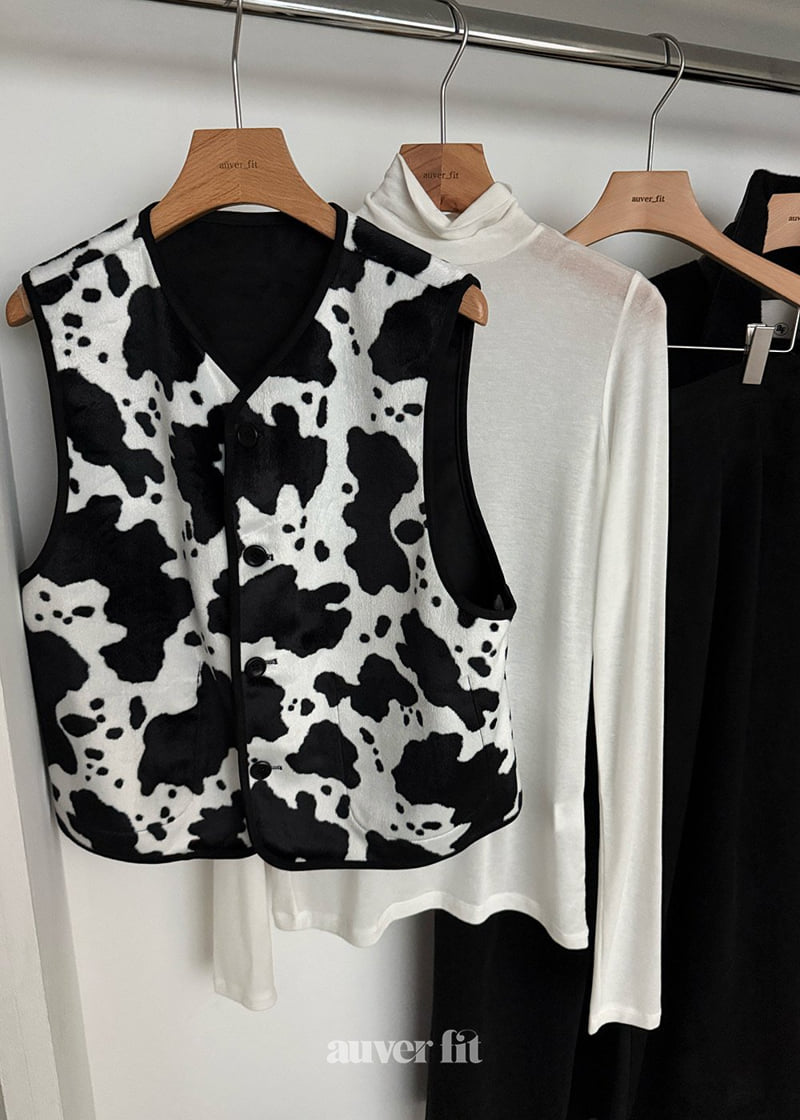 Auver_Fit - Korean Women Fashion - #womensfashion - Cowboy Reversible Vest - 8