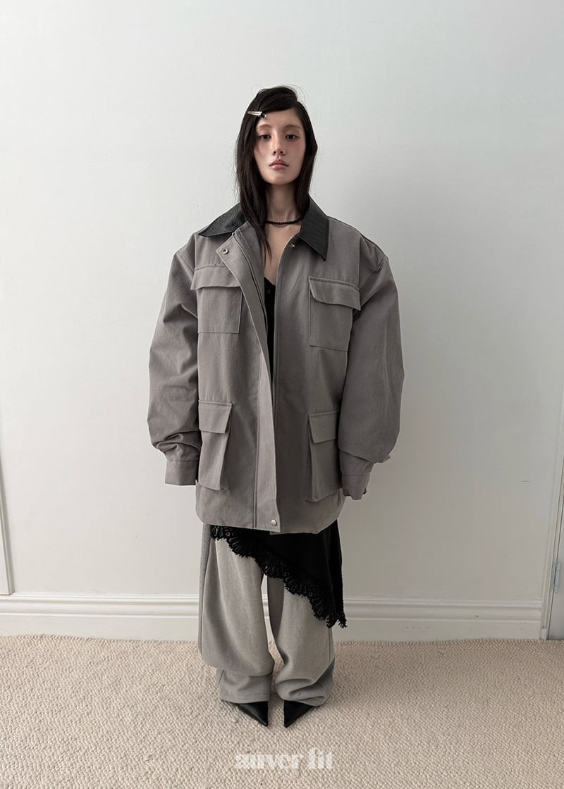 Auver_Fit - Korean Women Fashion - #womensfashion - Twill Lamb Jumper