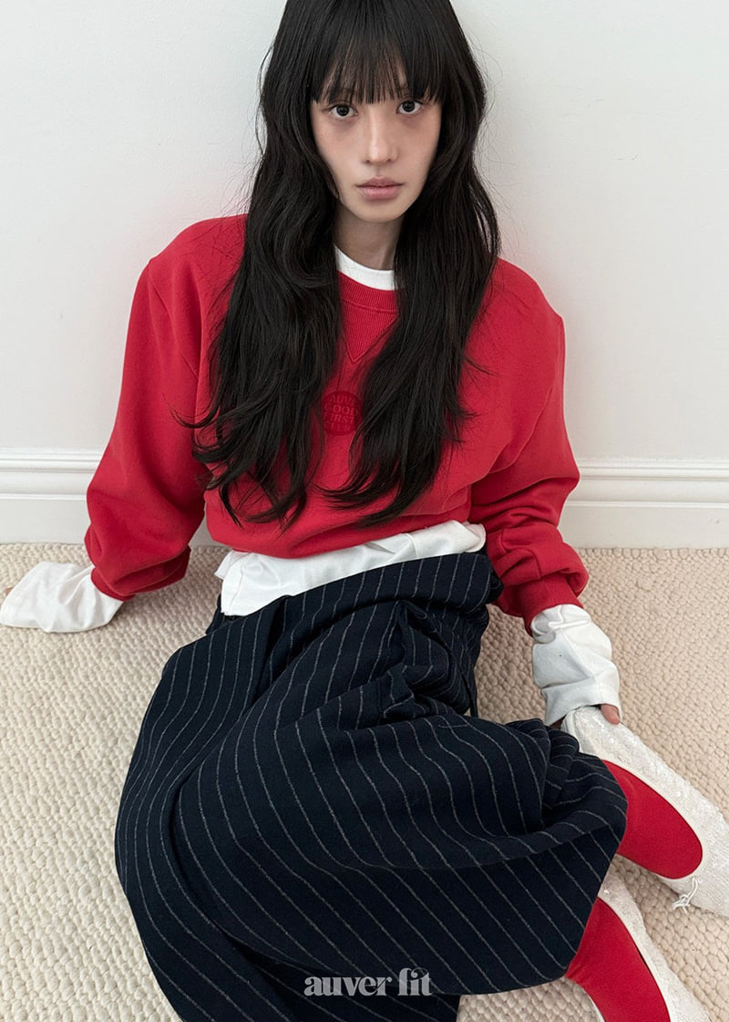 Auver_Fit - Korean Women Fashion - #womensfashion - Circle Sweatshirt - 7