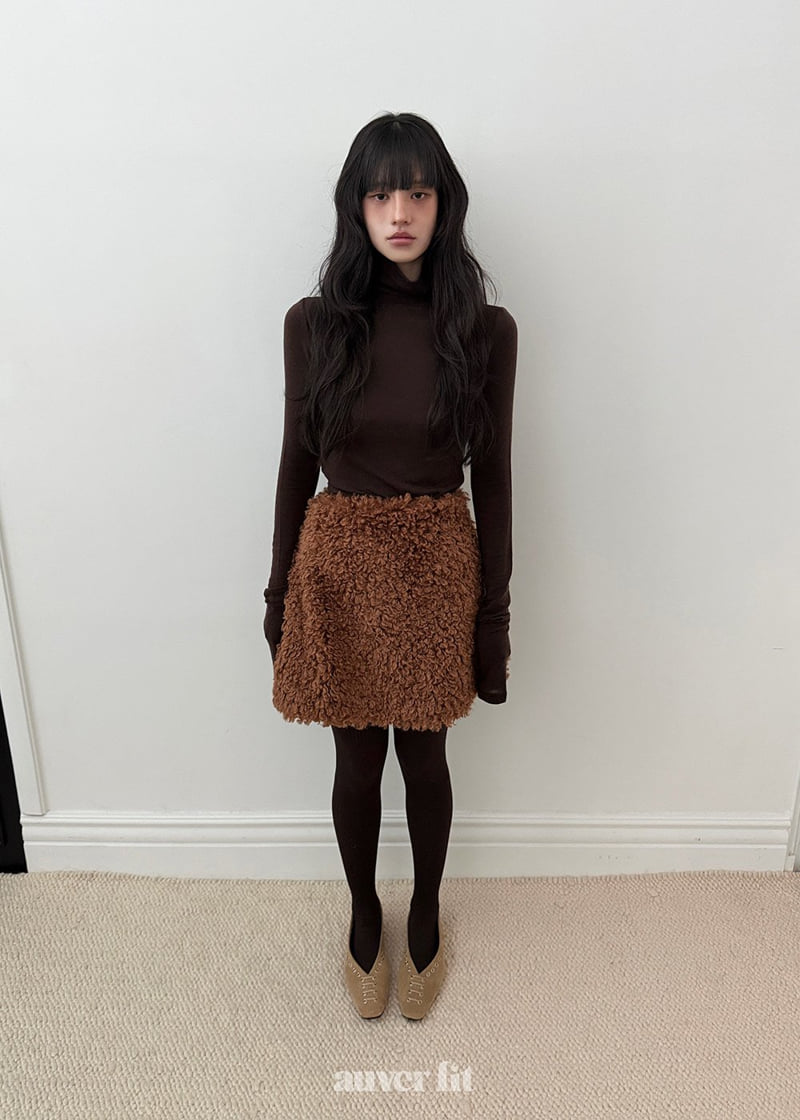 Auver_Fit - Korean Women Fashion - #womensfashion - Poodle Mini Skirt