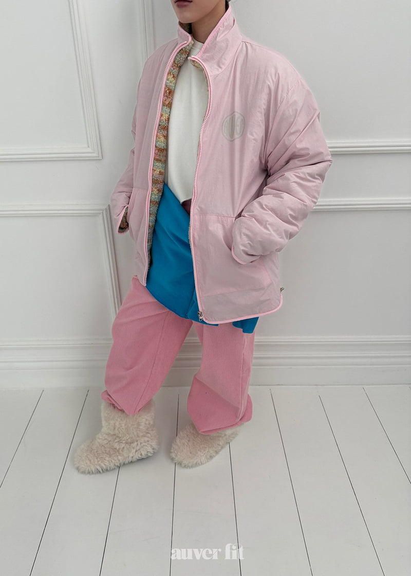 Auver_Fit - Korean Women Fashion - #womensfashion - Reversible Fleece Jumper - 9