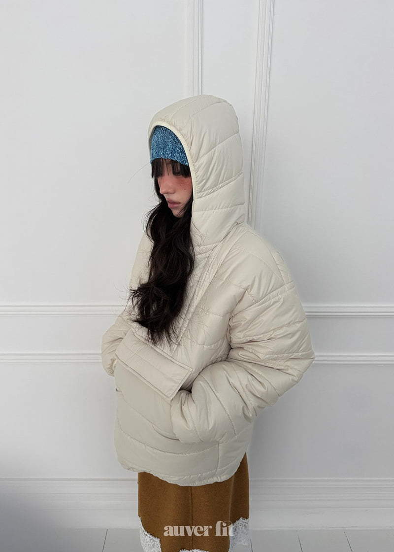 Auver_Fit - Korean Women Fashion - #womensfashion - Pullover Anorak Jumper - 11