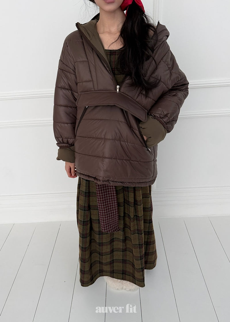 Auver_Fit - Korean Women Fashion - #womensfashion - Pullover Anorak Jumper - 5