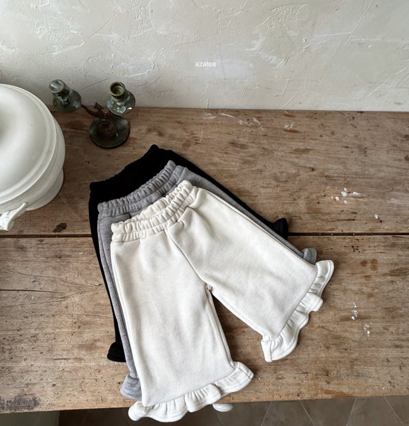 Azalea - Korean Children Fashion - #Kfashion4kids - Mocha Knit Fleece Pants - 10