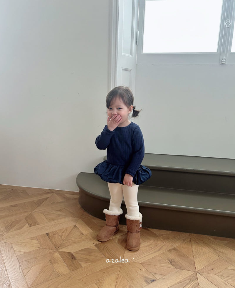 Azalea - Korean Children Fashion - #minifashionista - Stretch Fleece Leggings - 7