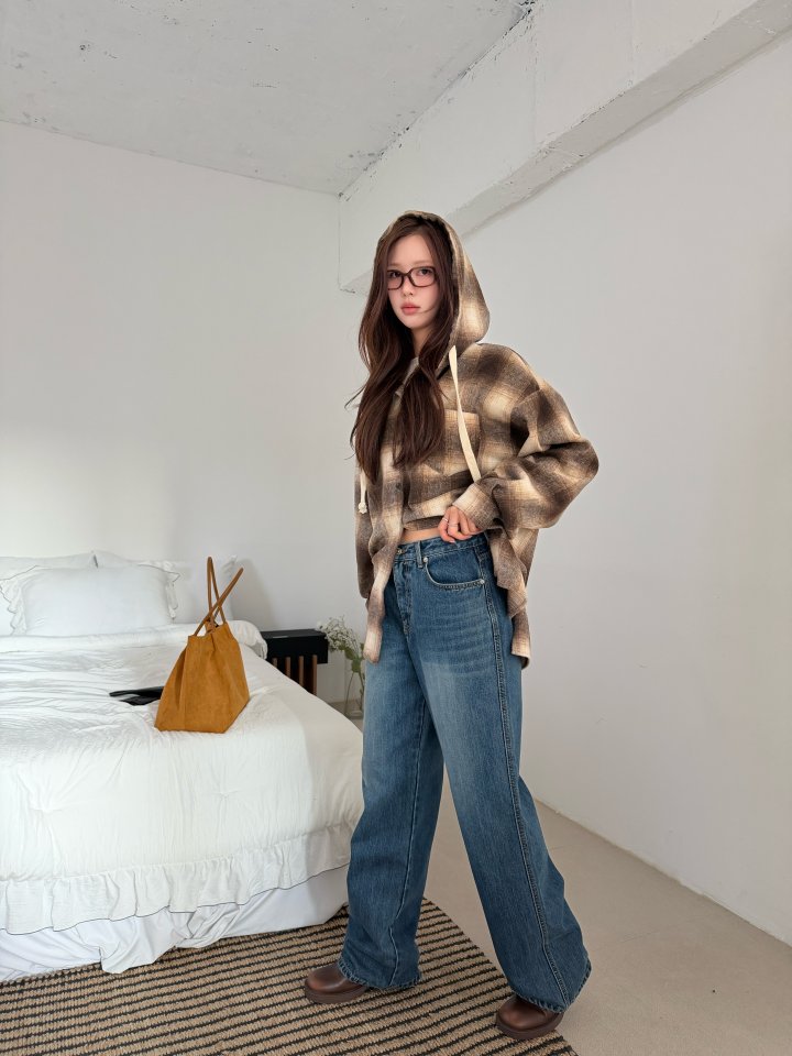 Baguette - Korean Women Fashion - #momslook - Wool Denim Pants - 12