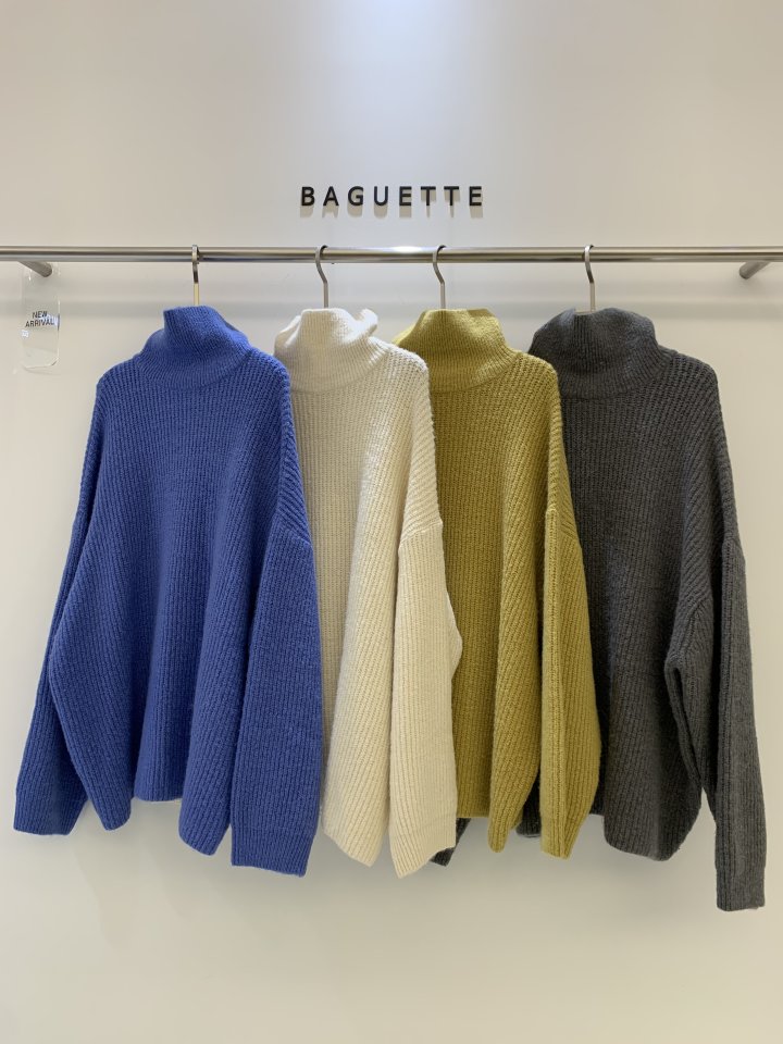 Baguette - Korean Women Fashion - #momslook - Polar Knit One-piece