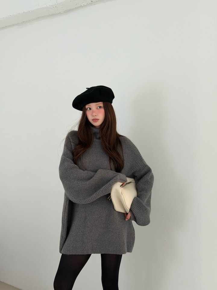 Baguette - Korean Women Fashion - #momslook - Polar Knit One-piece - 9