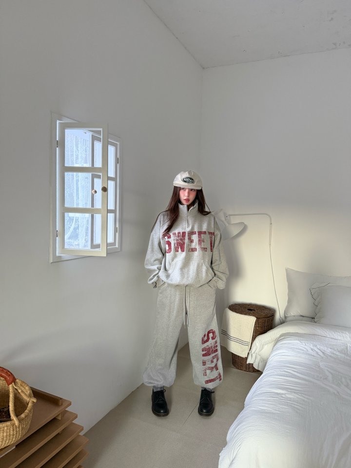 Baguette - Korean Women Fashion - #womensfashion - Sweet Double Fleece Jogger Pants - 4