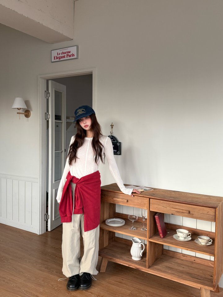 Baguette - Korean Women Fashion - #momslook - Wool Luxury Tee - 7