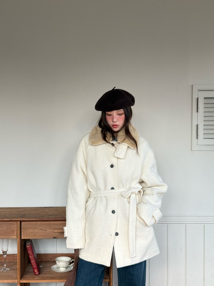 Baguette - Korean Women Fashion - #momslook - Nouveau Wool Coat - 12