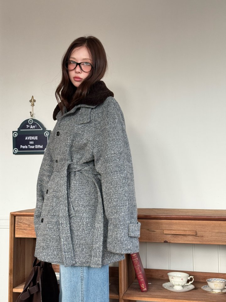 Baguette - Korean Women Fashion - #momslook - Nouveau Wool Coat - 6