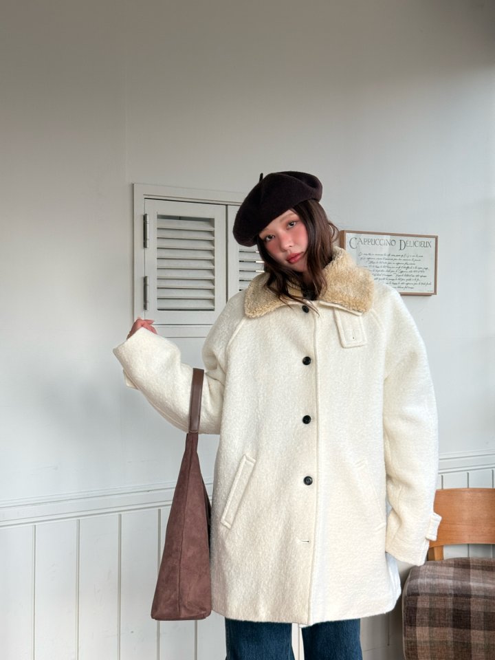 Baguette - Korean Women Fashion - #momslook - Nouveau Wool Coat - 8