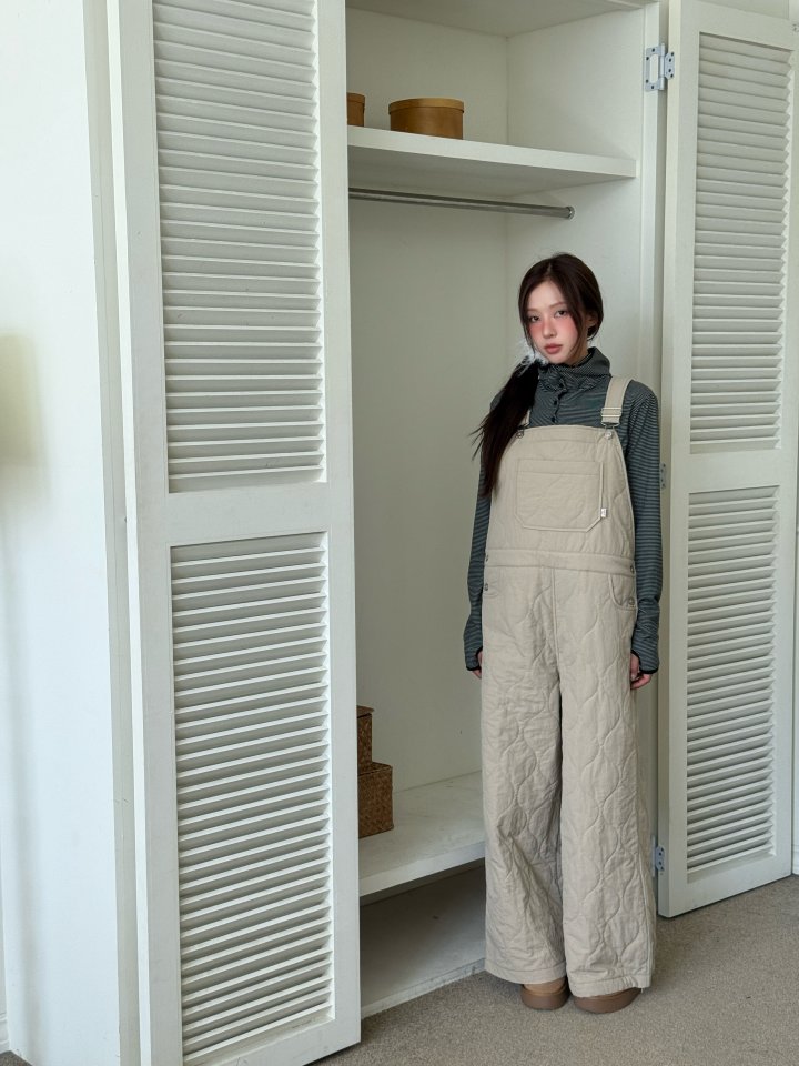 Baguette - Korean Women Fashion - #momslook - Padded Jumpsuit - 5