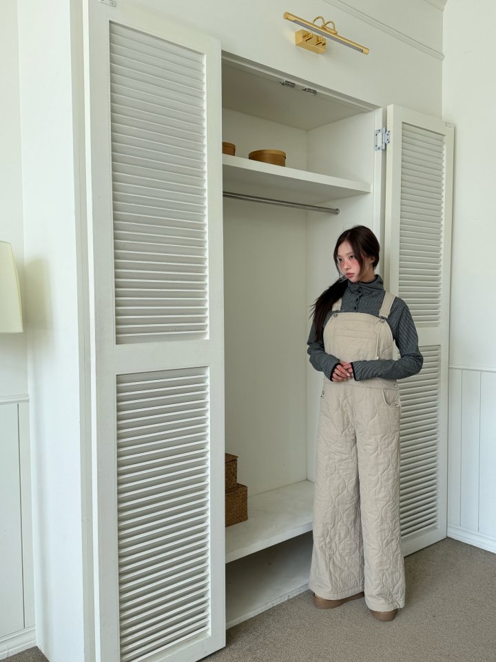 Baguette - Korean Women Fashion - #momslook - Padded Jumpsuit - 6
