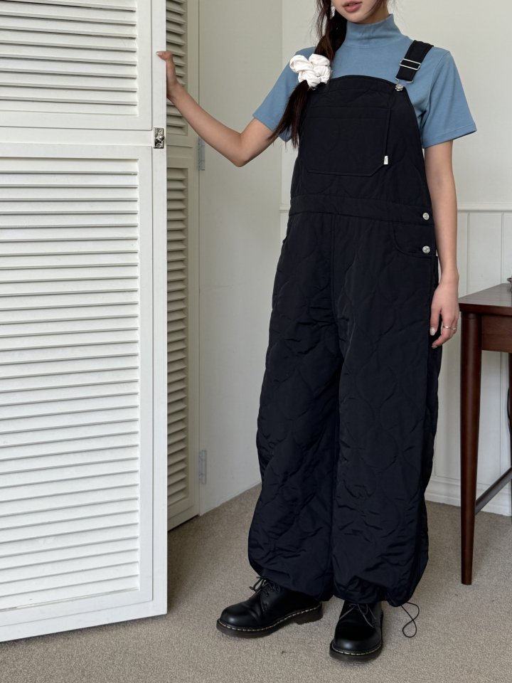 Baguette - Korean Women Fashion - #momslook - Padded Jumpsuit - 7