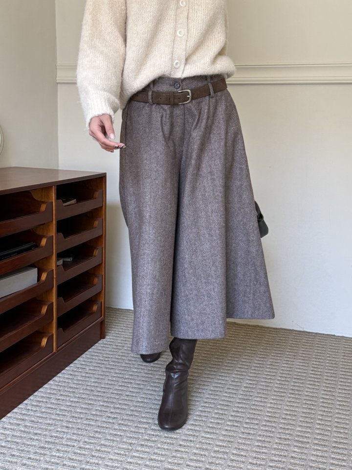 Baguette - Korean Women Fashion - #momslook - Wool Herring Pants - 7