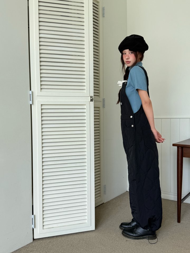 Baguette - Korean Women Fashion - #restrostyle - Padded Jumpsuit - 12