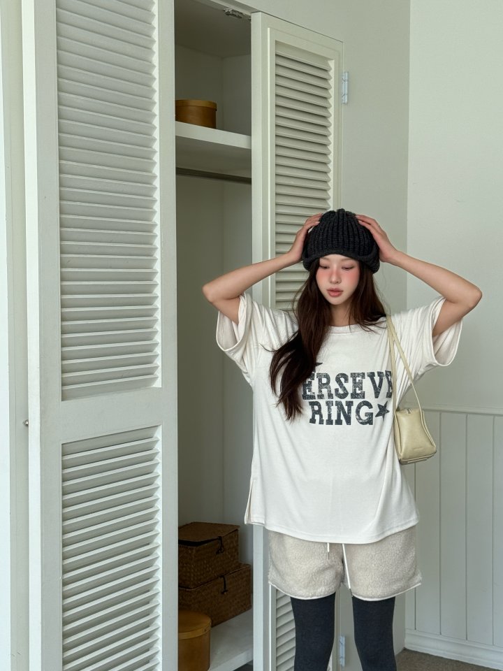 Baguette - Korean Women Fashion - #restrostyle - Star Short Sleeve Tee - 8