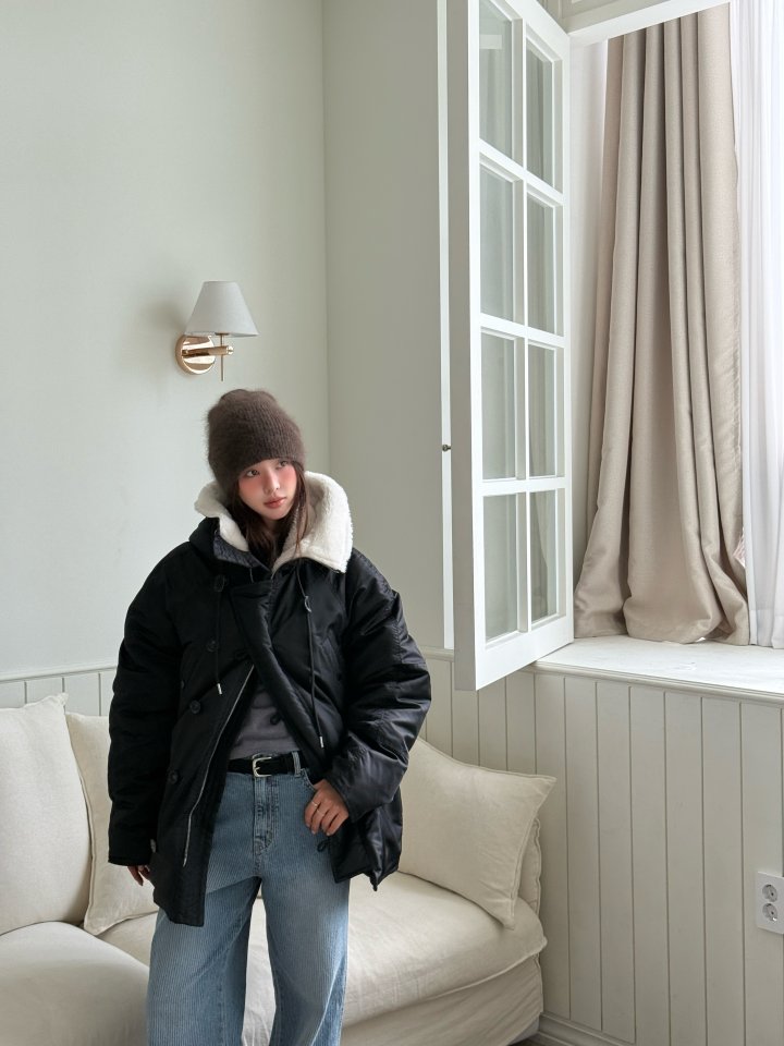 Baguette - Korean Women Fashion - #shopsmall - Shearling N3B Down Padded Jacket - 5