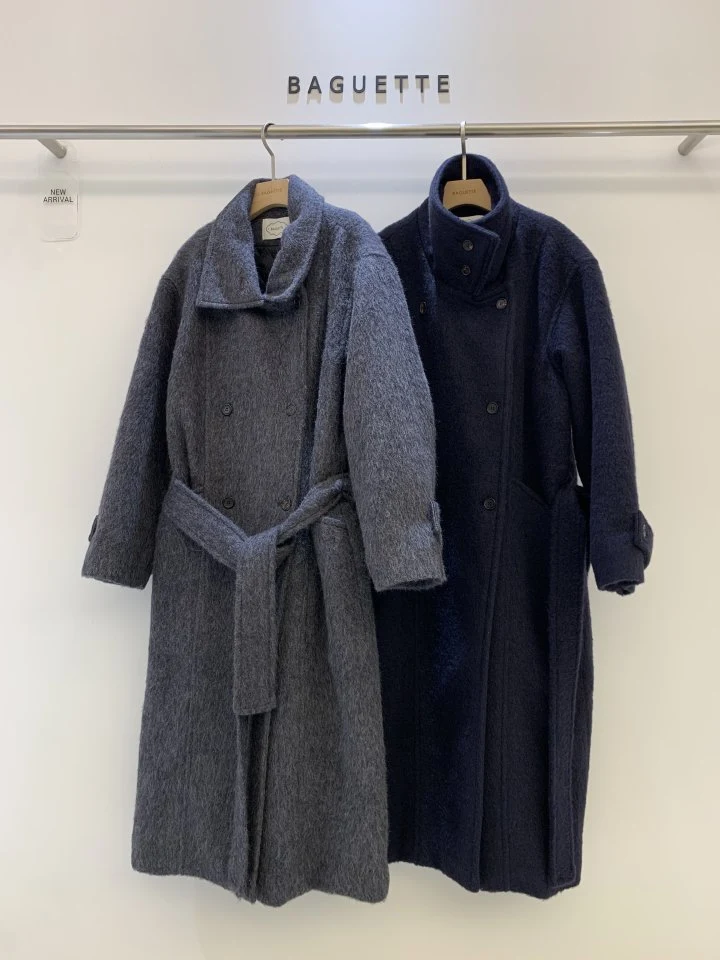 Baguette - Korean Women Fashion - #shopsmall - Mohair Wool Coat