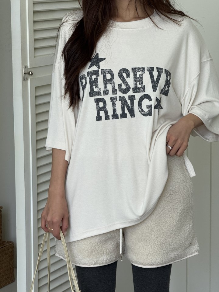 Baguette - Korean Women Fashion - #thatsdarling - Star Short Sleeve Tee - 11