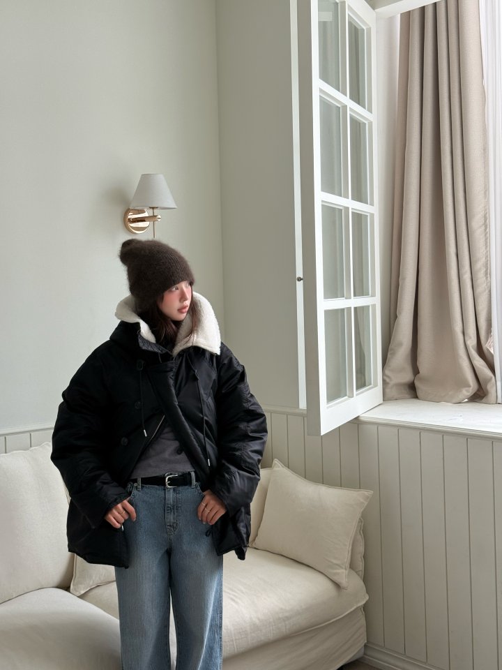 Baguette - Korean Women Fashion - #thatsdarling - Shearling N3B Down Padded Jacket - 6