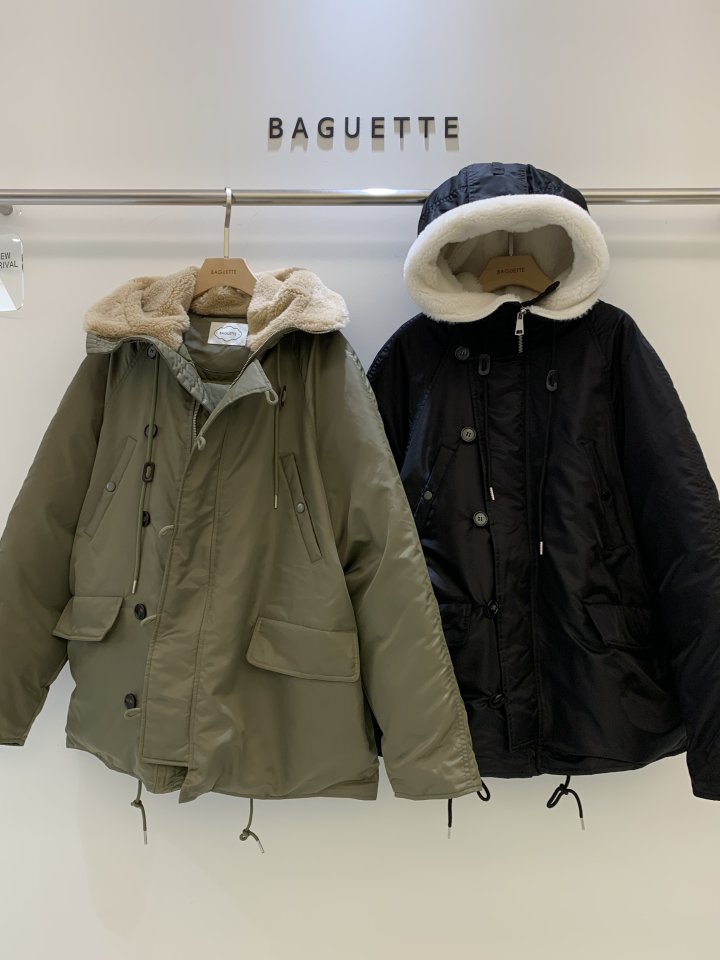Baguette - Korean Women Fashion - #vintagekidsstyle - Shearling N3B Down Padded Jacket